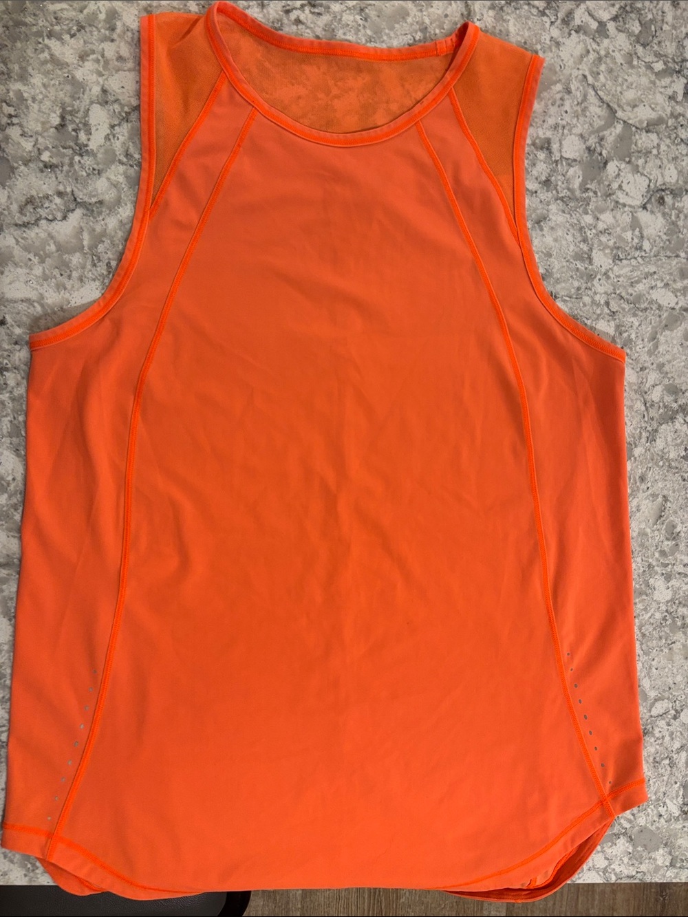 Lululemon Women’s Performance Sleeveless Tank - Bright Orange